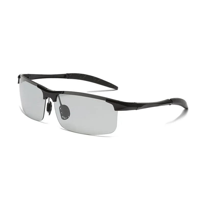 Gafas de sol polarizadas que cambian de color para hombre con visión nocturna - Bueno para actividades diurnas y nocturnas.