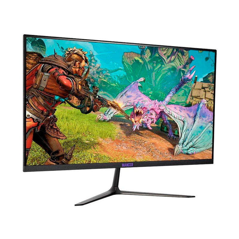 Monitor Gamer Mancer Horizontal Z24, 23.8 Pol. Va, Full HD, 1MS, 75Hz, Freesync, VGA/HDMI, MCR-HZN24-BL1