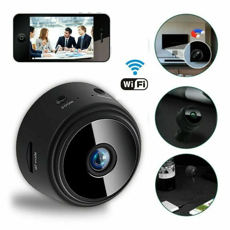 Mini Câmera WiFi Monitoramento Sem Fio A9 Segurança Proteção Remote Monitor Camcorders Video Surveillance Smart Home