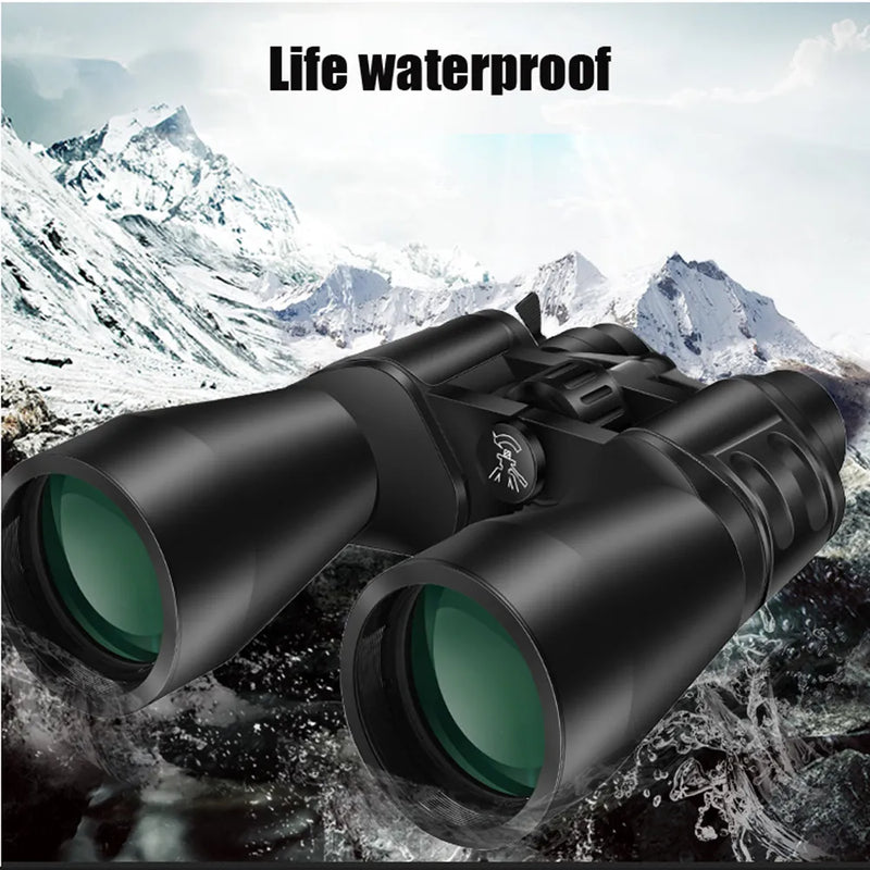 Binoculares Borwolf 10-380x100 de Gran Aumento, Zoom de Largo Alcance, 10-60 Veces, HD, Telescopio Profesional