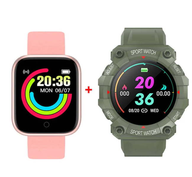 Reloj inteligente Smartwatch: compre 1 y obtenga 2