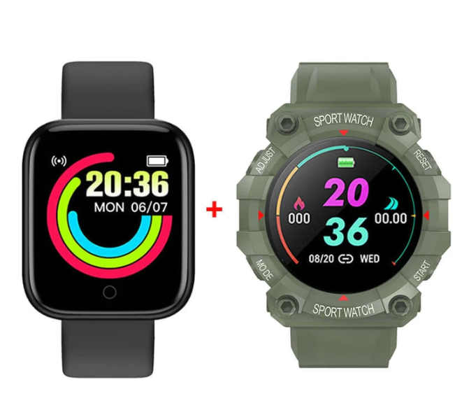 Reloj inteligente Smartwatch: compre 1 y obtenga 2