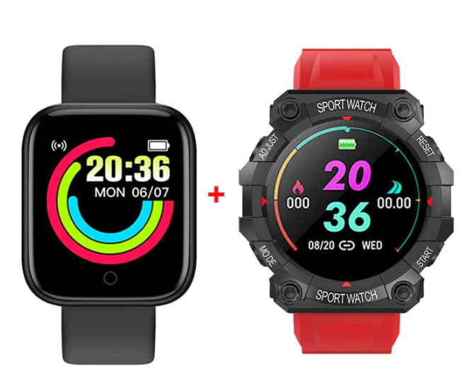 Reloj inteligente Smartwatch: compre 1 y obtenga 2