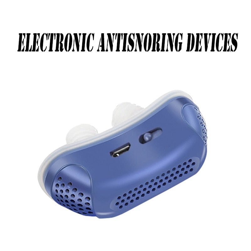 Anti Ronco Elétrico Mini Cpap - Dilatadores Nasais Aprovado Pelos Especialistas Som de pulso EMS Inteligênte. CHEGA DE RONCO. Dispositivo Elétrico Anti Ronco Para Homens e Mulheres, Recarregável, Apnéia Dispnéia do Sono, Insônia - CompreiAqui