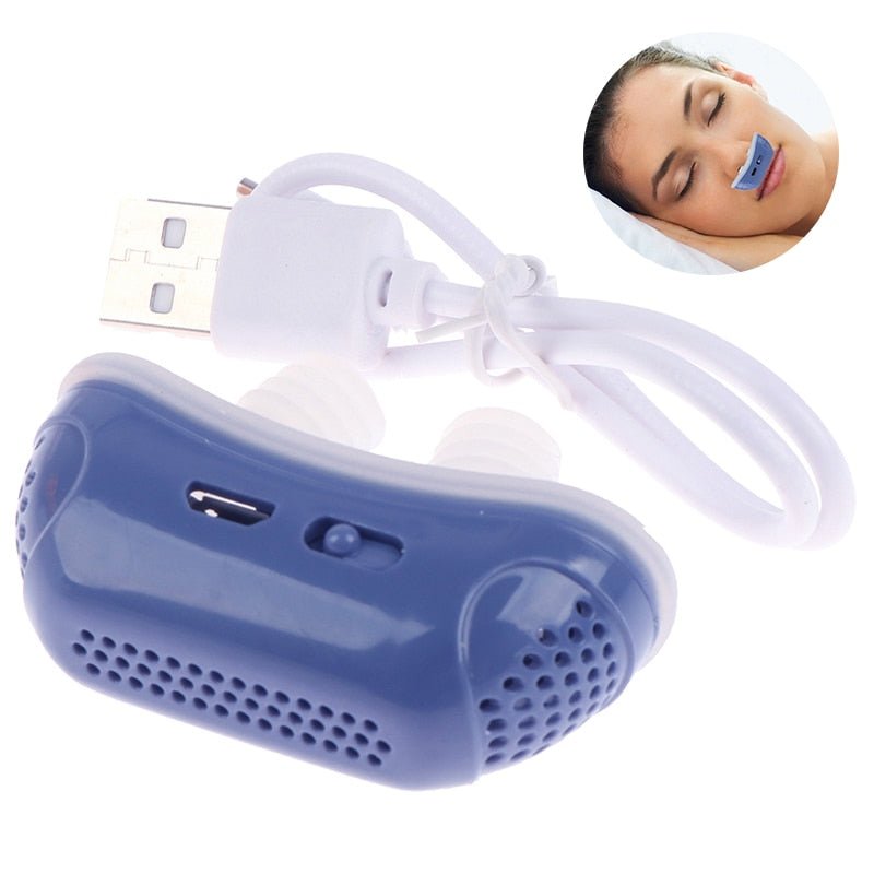 Anti Ronco Elétrico Mini Cpap - Dilatadores Nasais Aprovado Pelos Especialistas Som de pulso EMS Inteligênte. CHEGA DE RONCO. Dispositivo Elétrico Anti Ronco Para Homens e Mulheres, Recarregável, Apnéia Dispnéia do Sono, Insônia - CompreiAqui