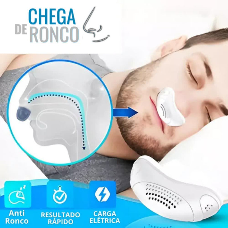 Anti Ronco Elétrico Mini Cpap - Dilatadores Nasais Aprovado Pelos Especialistas Som de pulso EMS Inteligênte. CHEGA DE RONCO. Dispositivo Elétrico Anti Ronco Para Homens e Mulheres, Recarregável, Apnéia Dispnéia do Sono, Insônia - CompreiAqui