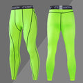 Calça de Compressão Esportiva Secagem Rápida de Corrida Roupa Masculina Apertado, Moletom Lycra, Dry fit, Academia - CompreiAqui