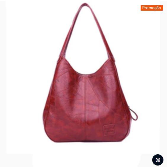 Bolso de mujer - Bolso de cuero suave retro europeo y americano